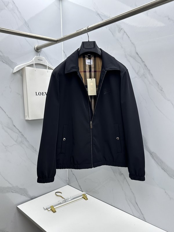 Burberry 2026 가을겨울 턴다운 칼라 자켓 001-271962