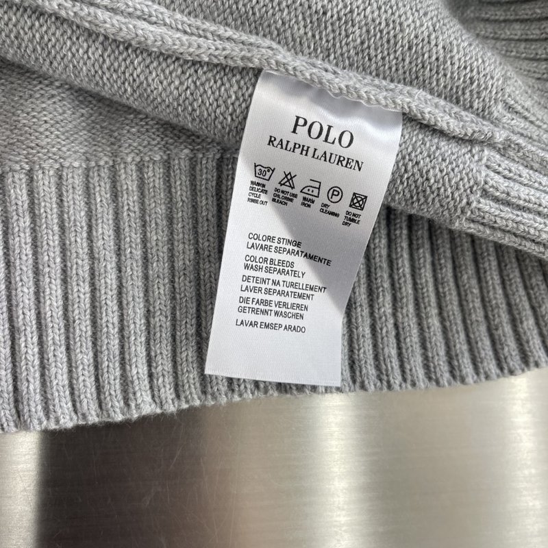 Ralph Lauren 반지퍼 니트 스웨터 001-272010