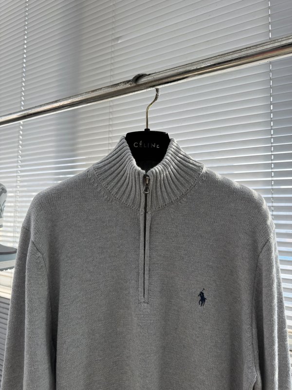 Ralph Lauren 반지퍼 니트 스웨터 001-272010