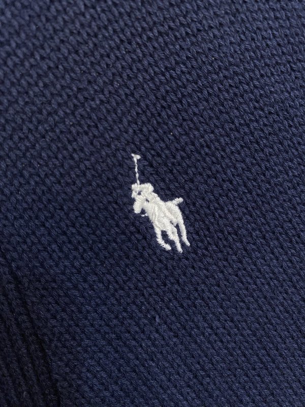 Ralph Lauren 자수 코튼 가디건 001-272014
