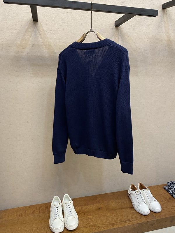 Ralph Lauren 자수 코튼 가디건 001-272014