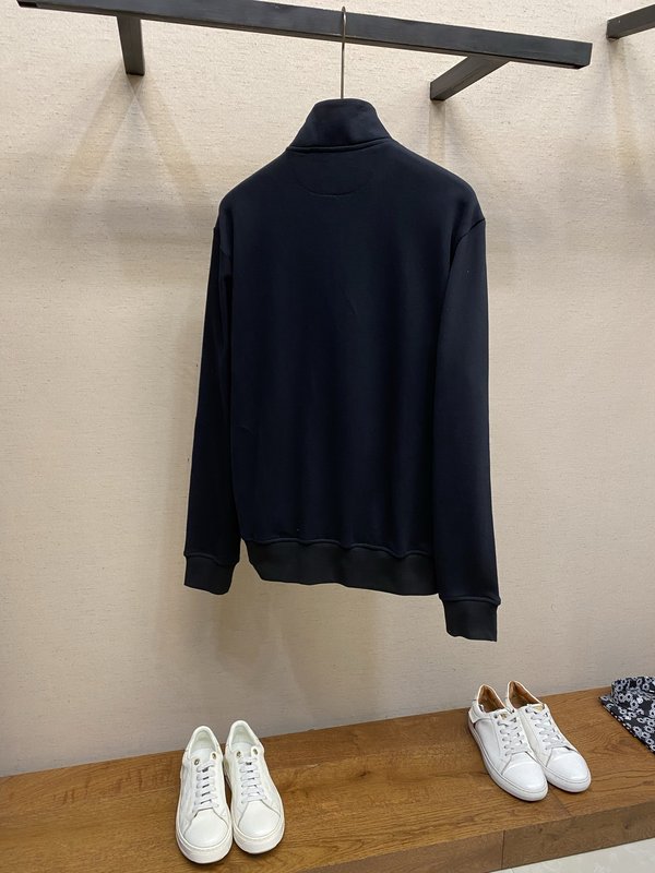 Ralph Lauren 골드 자수 하이넥 스웨트셔츠 001-272015