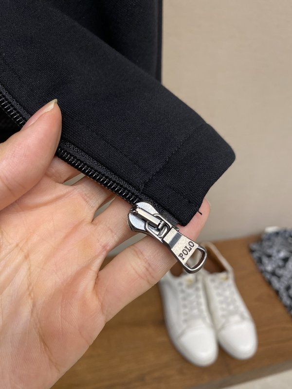 Ralph Lauren 하프넥 자수 양면 조끼 001-272018