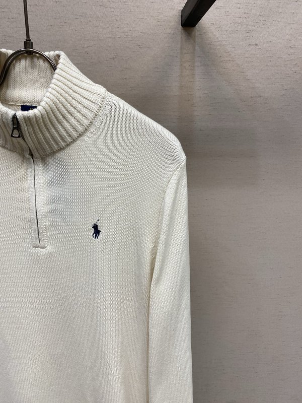 Ralph Lauren 반하이넥 자수 니트 001-272019