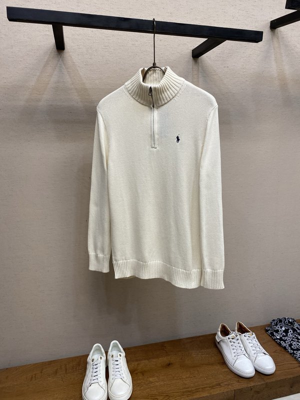 Ralph Lauren 반하이넥 자수 니트 001-272019