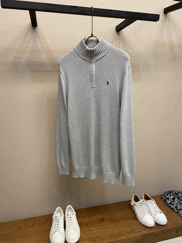 Ralph Lauren 하프넥 자수 니트 001-272020