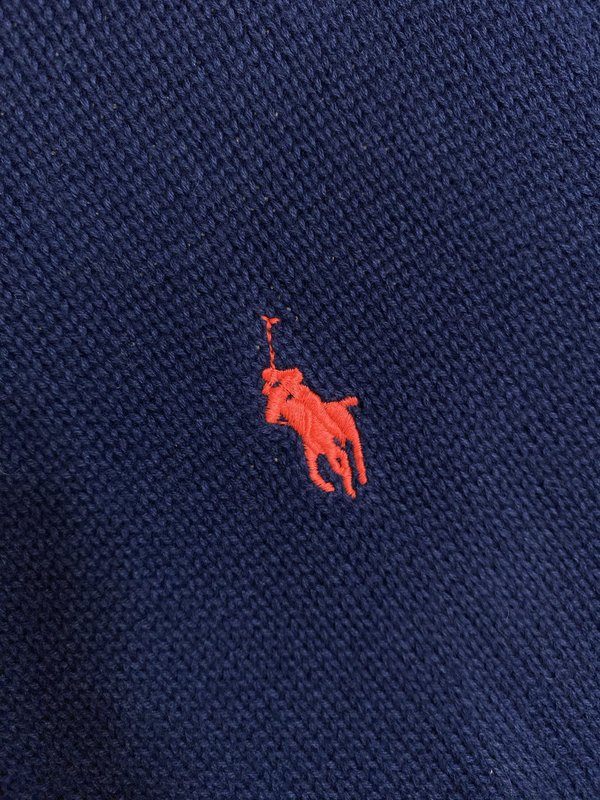 Ralph Lauren 반하이넥 자수 니트 001-272021