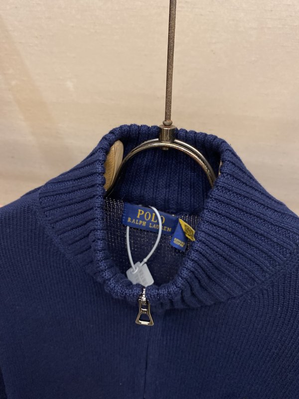 Ralph Lauren 반하이넥 자수 니트 001-272021
