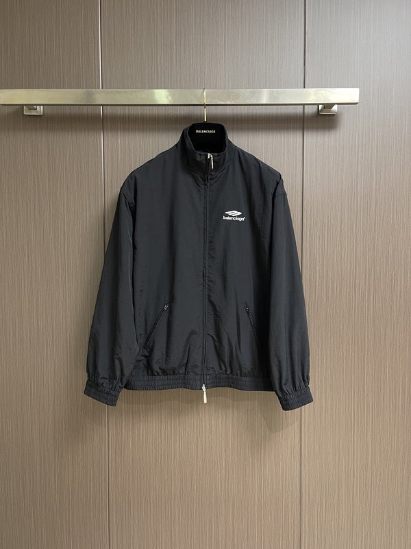 Balenciaga 스탠드칼라 자수 자켓 001-272022