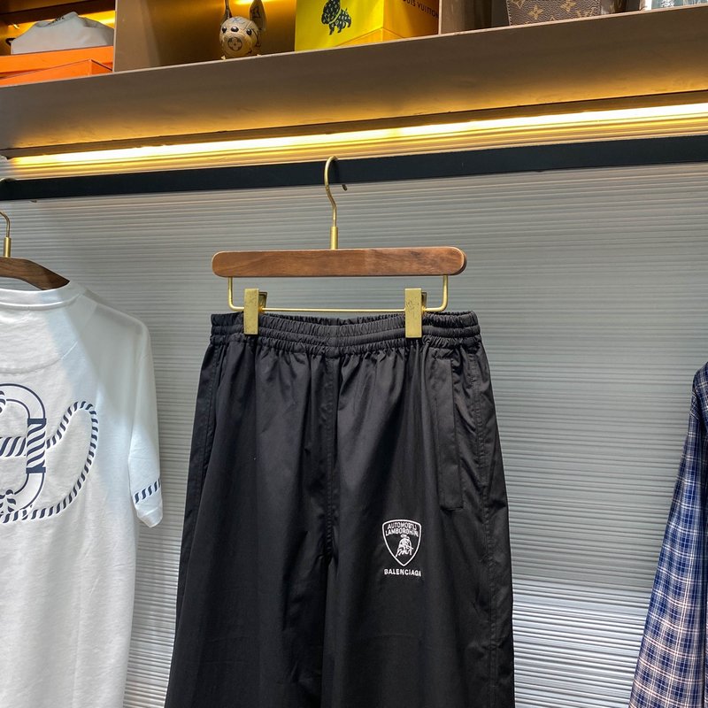 블랙 테크놀로지 섬유 드로우스트링 캐주얼 팬츠 람보르기 001-272043
