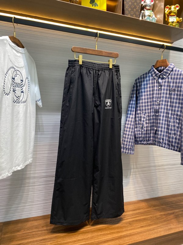 블랙 테크놀로지 섬유 드로우스트링 캐주얼 팬츠 람보르기 001-272043