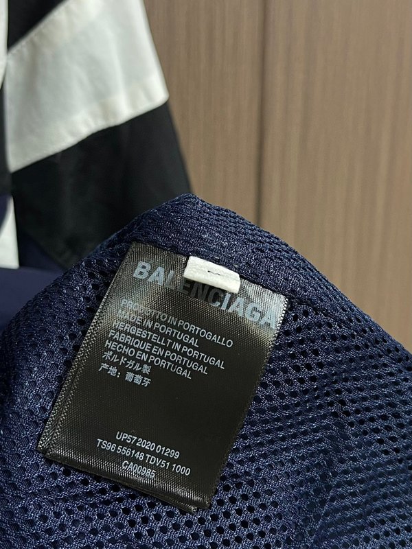 Balenciaga 자수 스탠드 칼라 지퍼 자켓 세트 001-272061
