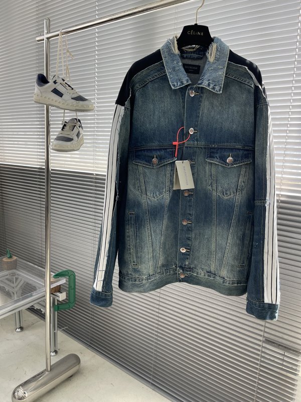 Balenciaga CUT-UP 데님 자켓 001-272063