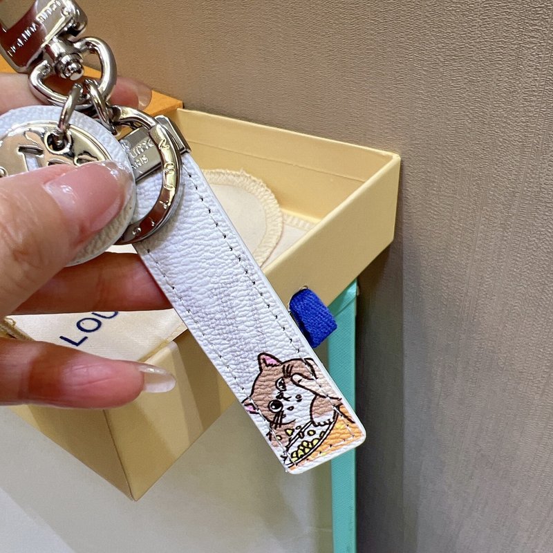 LV 커스텀 고양이 키링 001-273049