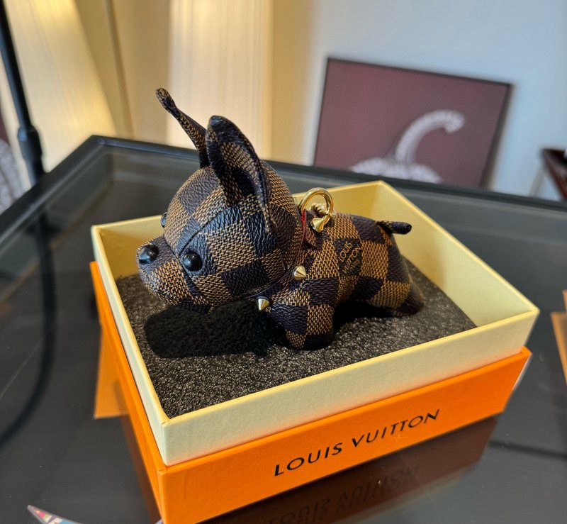 LV 불독 키링 펜던트 001-273096