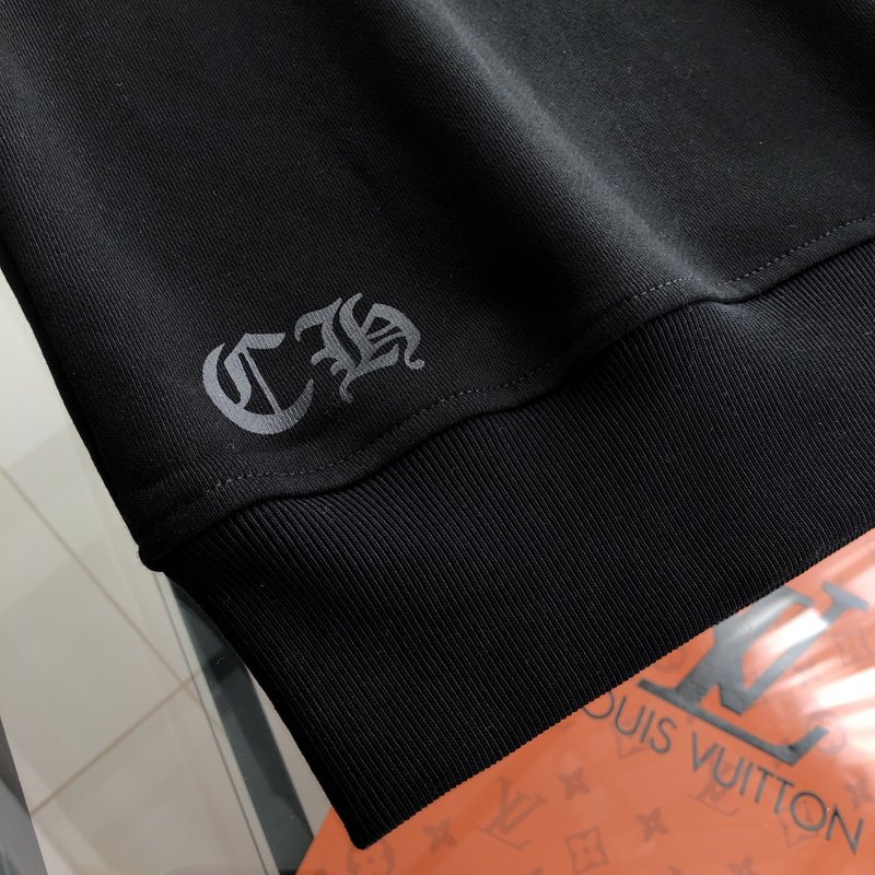 Chrome Hearts 자수 프린트 라운드넥 스웨트셔 001-273361