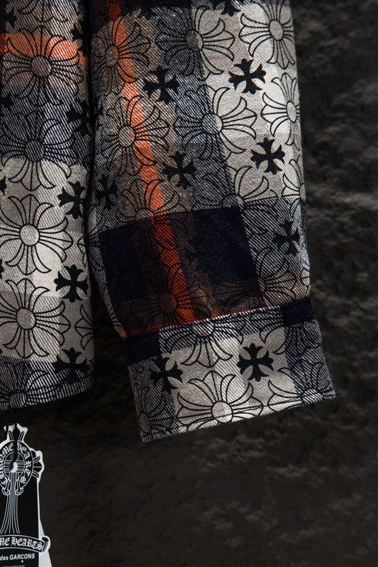 Chrome Hearts 풀프린트 커프스 가죽 패치 격 001-273370