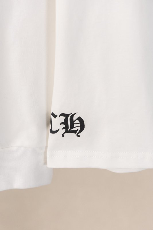 크롬하츠 헤비워시 입체 프린트 티셔츠 001-273422