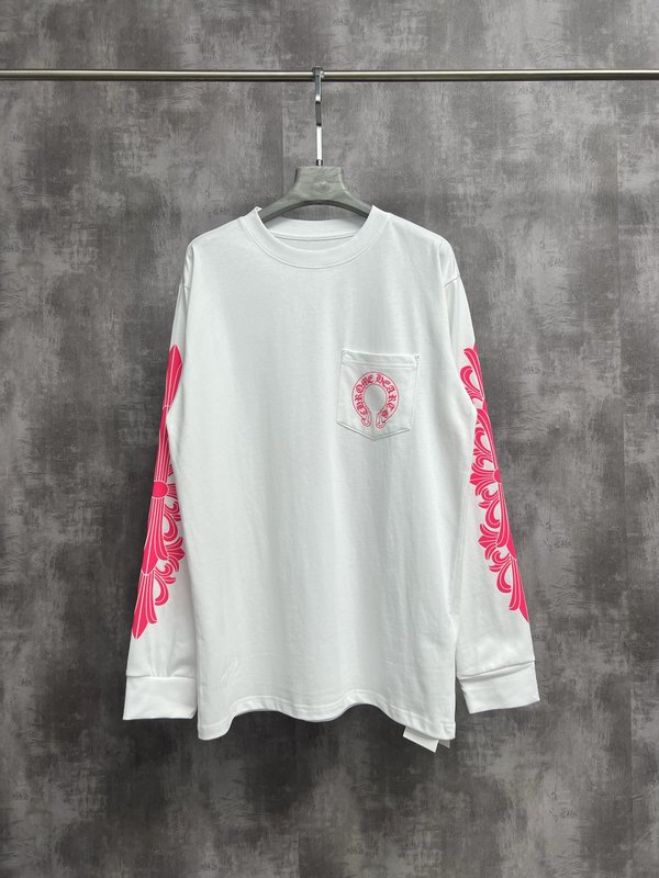 Chrome Hearts 크로스 덩굴 긴팔 티셔츠 001-273424