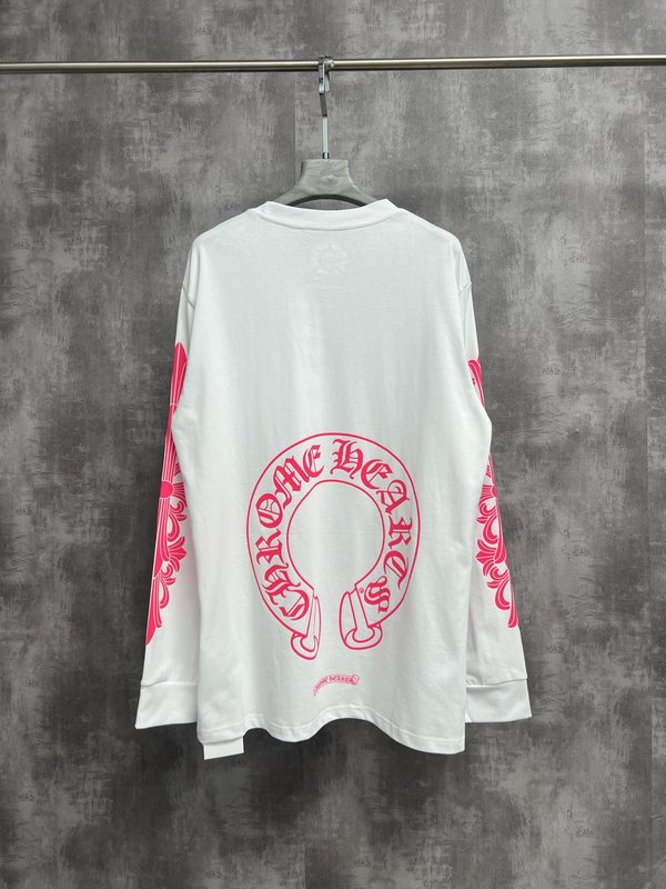Chrome Hearts 크로스 덩굴 긴팔 티셔츠 001-273424