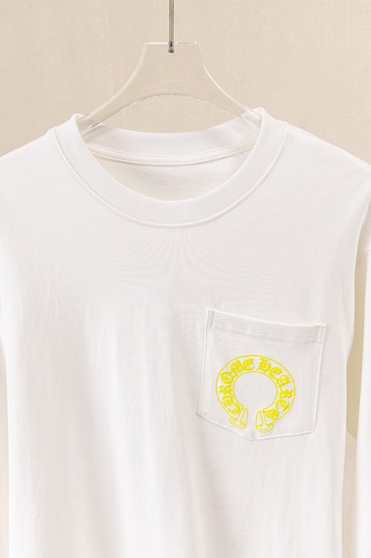 Chrome Hearts 헤비 워시 입체 프린트 롱슬리 001-273442