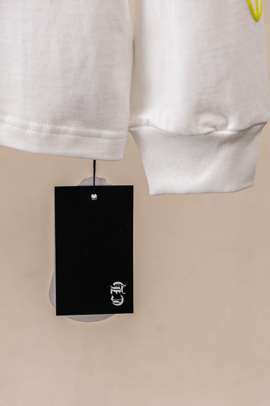 Chrome Hearts 헤비 워시 입체 프린트 롱슬리 001-273442