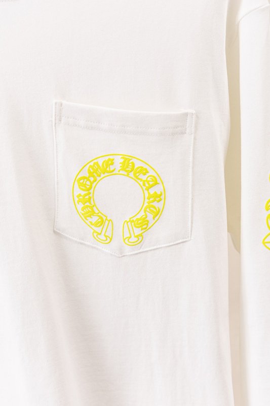 Chrome Hearts 헤비 워시 입체 프린트 롱슬리 001-273442