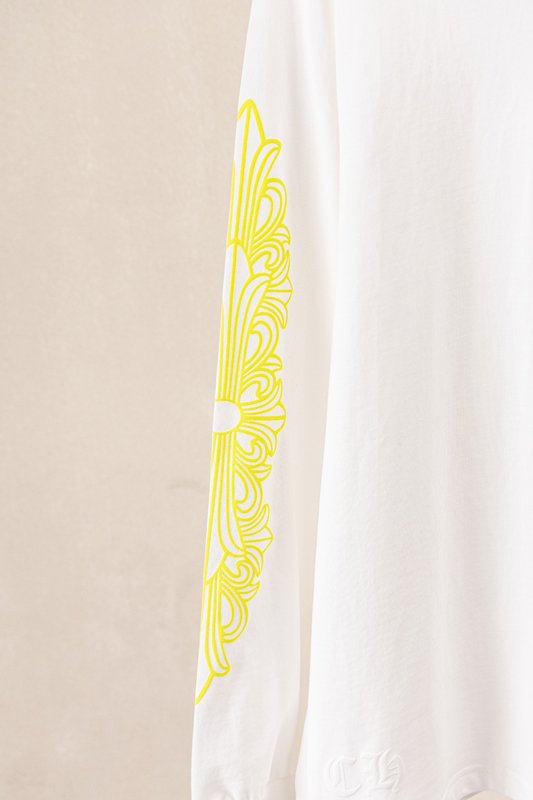 Chrome Hearts 헤비 워시 입체 프린트 롱슬리 001-273442