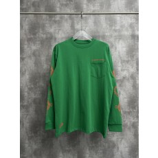 크롬하츠 오렌지 삼원소 긴팔 티셔츠 001-273451