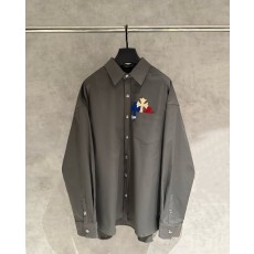 크롬하츠 브러시 자수 오버핏 셔츠 001-273469