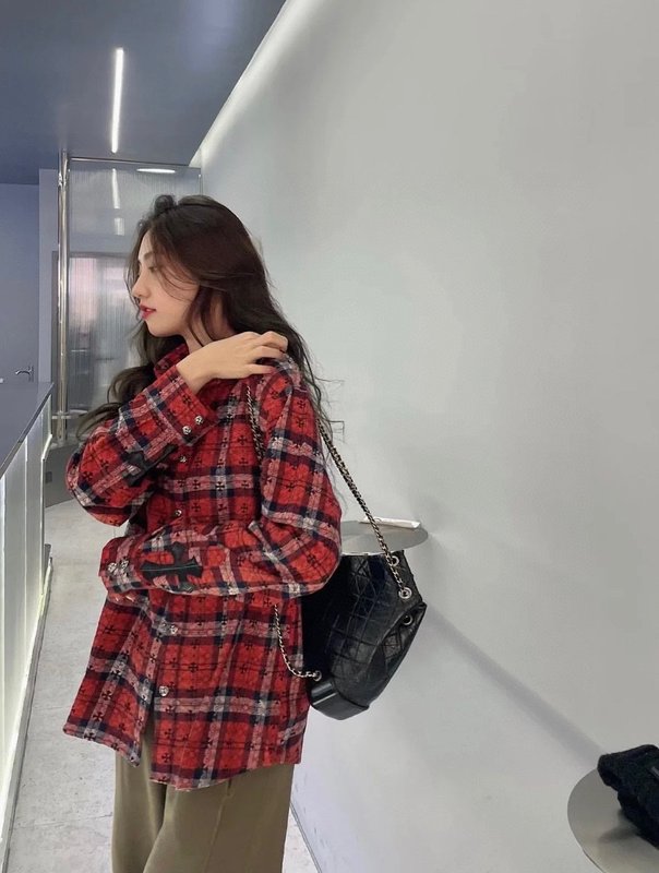 크롬하츠 체크 셔츠 001-273472