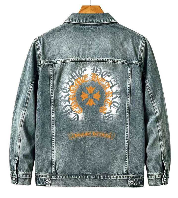 Chrome Hearts 오렌지 글자 말굽 원형 십자 001-273481