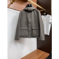 로로피아나 심플 스탠드카라 후드 패딩 자켓 001-273539