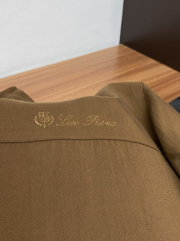 Loro Piana 남성 캐주얼 스탠드 칼라 자켓 001-273545