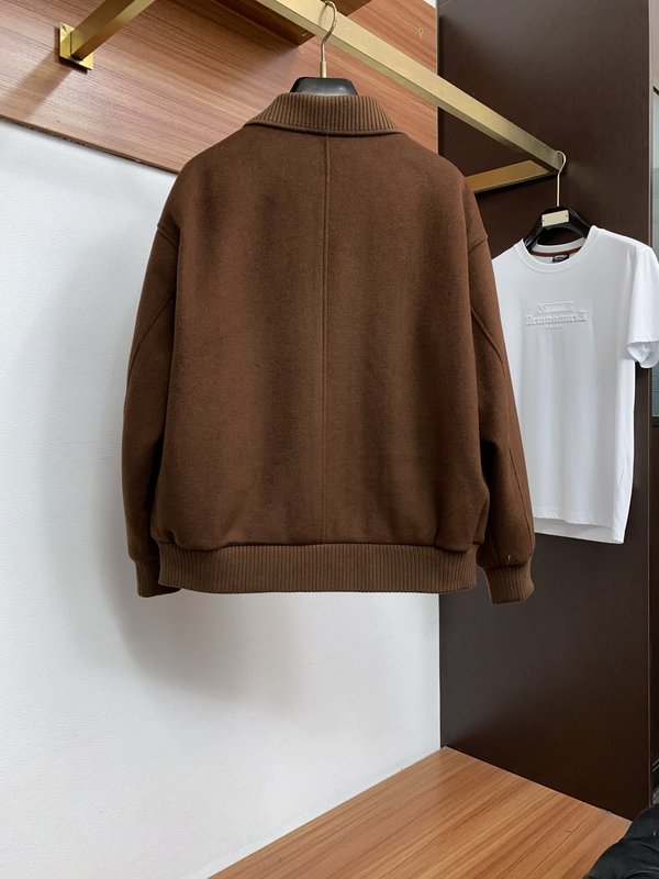 Loro Piana 남성 노치 라펠 울 자켓 001-273546