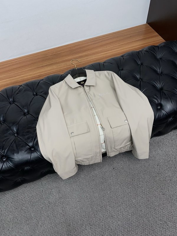 로로피아나 남성 턴다운 칼라 재킷 001-273565