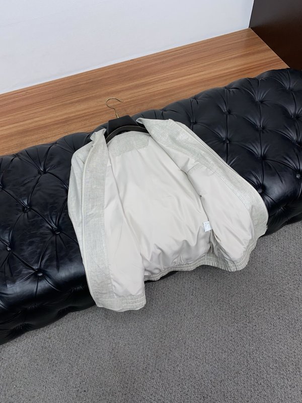 로로피아나 남성 캐주얼 린넨 카라 자켓 001-273569