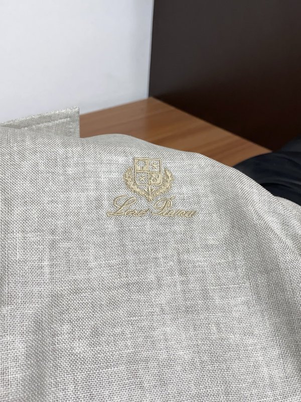 로로피아나 남성 캐주얼 린넨 카라 자켓 001-273569