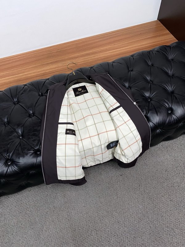 로로피아나 남성 캐주얼 라펠 재킷 001-273577