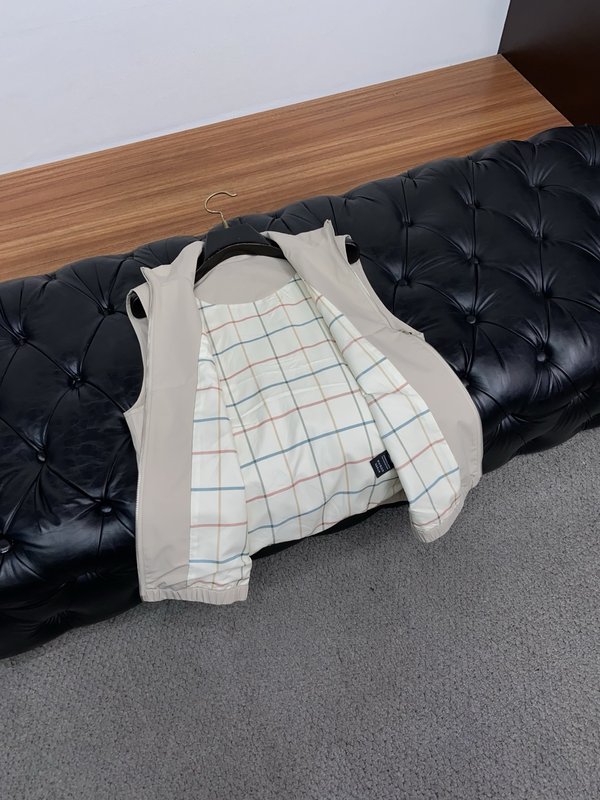 로로피아나 남성 캐주얼 지퍼 베스트 재킷 001-273583