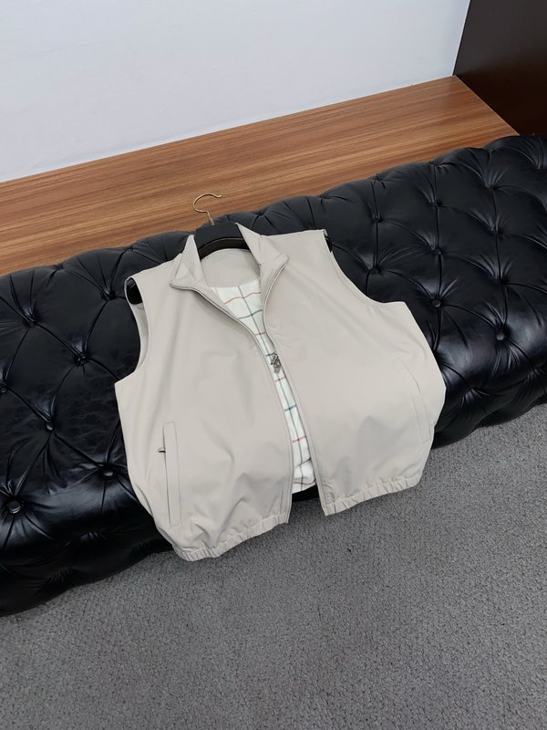 로로피아나 남성 캐주얼 지퍼 베스트 재킷 001-273583