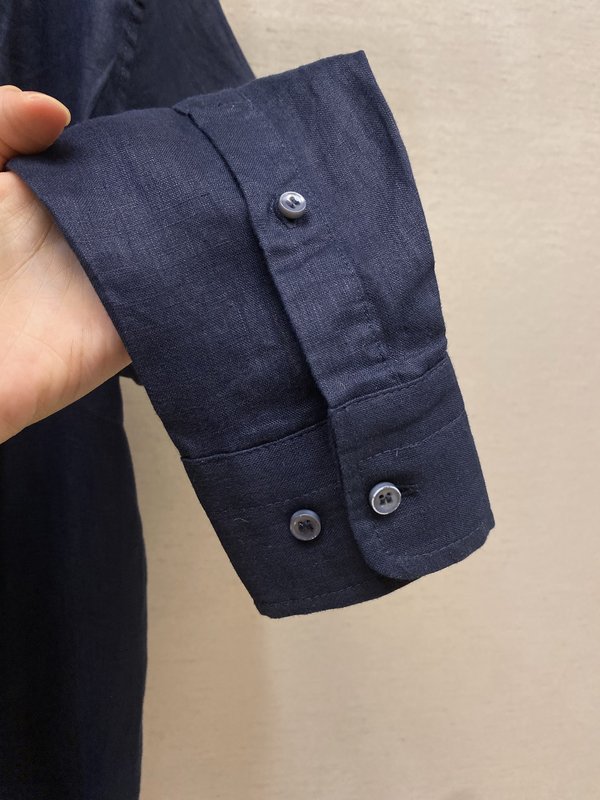 Loro Piana 남성 턴다운 칼라 셔츠 001-273593