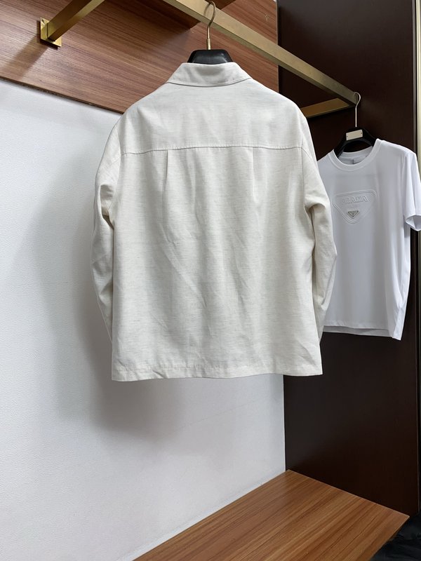 로로피아나 남성 린넨 카라 자켓 001-273603