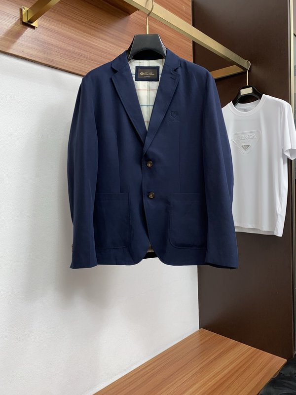로로피아나 남성 캐주얼 린넨 정장 자켓 001-273604