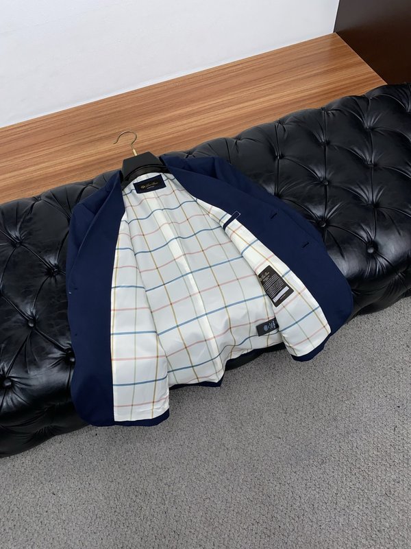 로로피아나 남성 캐주얼 린넨 정장 자켓 001-273604