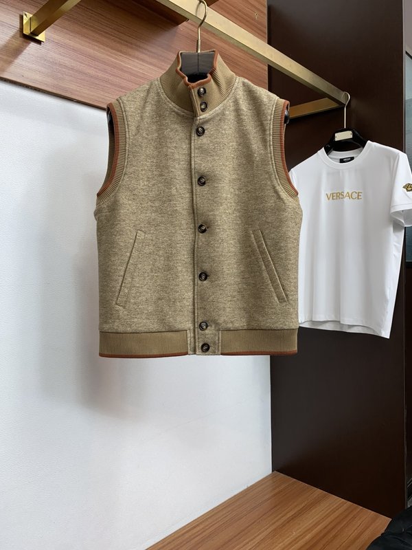 로로피아나 면조끼 자켓 001-273635