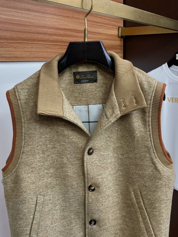 로로피아나 면조끼 자켓 001-273635