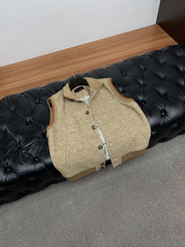 로로피아나 면조끼 자켓 001-273635