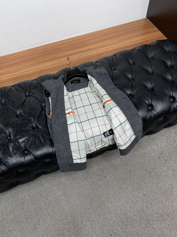로로피아나 코튼 조끼 자켓 001-273636