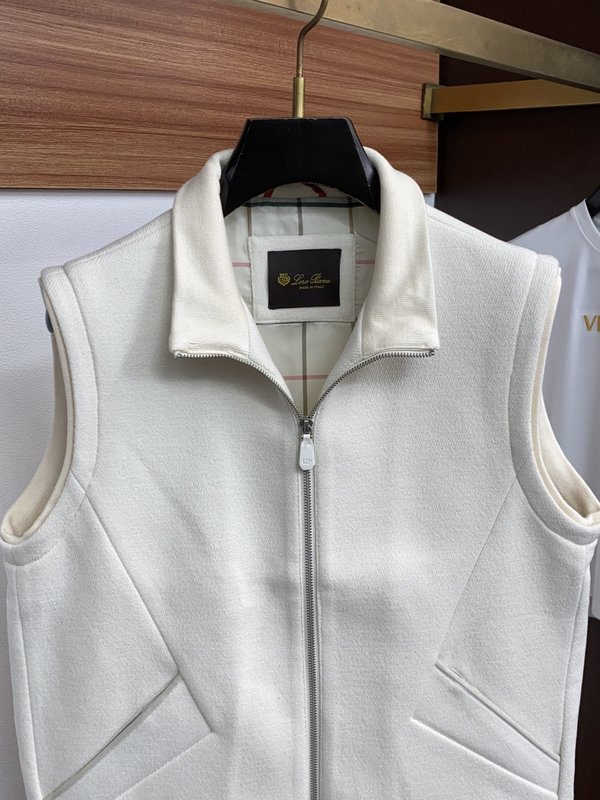 로로피아나 면 조끼 자켓 001-273641